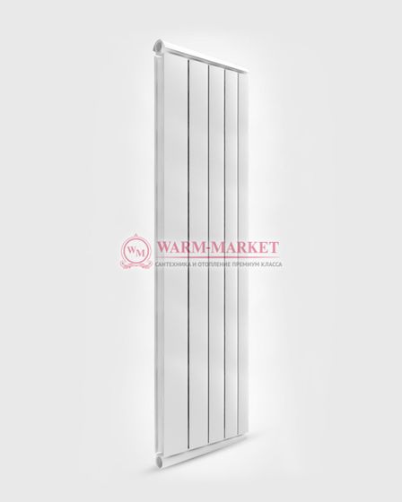 Silver S 1800 - вертикальный цветной алюминиевый дизайн - радиатор