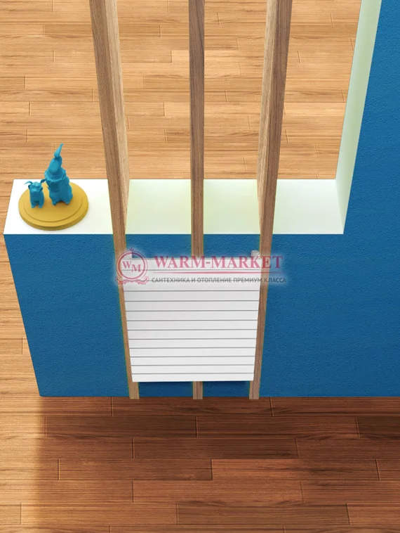 Solo G 1 500 - трубчатый радиатор из прямоугольного профиля однотрубный