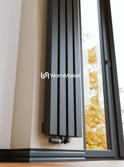 Bareng Livian V 1250 - вертикальный трубчатый радиатор высотой 1250 мм, нижнее центральное подключение