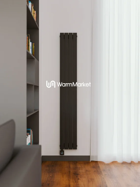 Bareng Temper VE 1250 - вертикальный электрический трубчатый радиатор высотой 1250 мм