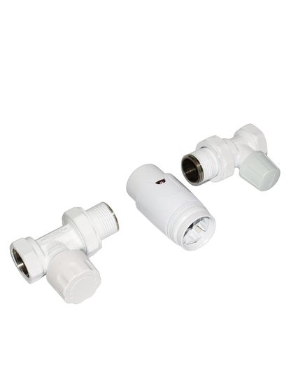 Прямой набор подключения 3/4 Axxinot с термоголовкой Delta