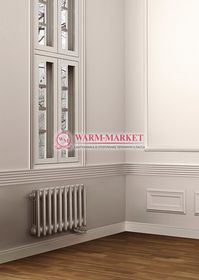 Трубчатый радиатор Dia Norm 3037-10 секций, трехтрубный с боковым подключением.