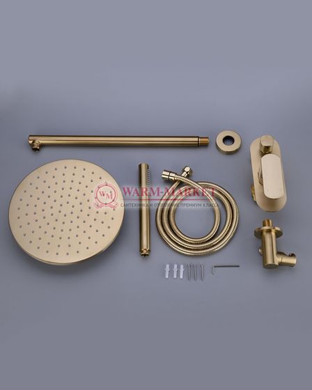 Душевой набор Warmer Bronze Line 30039005-10D