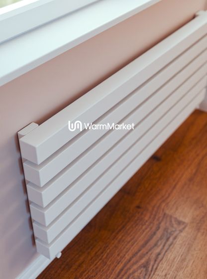 Bareng Livian Z 500 - горизонтальный трубчатый радиатор шириной 500 мм, нижнее разнесенное подключение