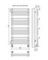 Вента Люкс П20 - электрический полотенцесушитель, белый