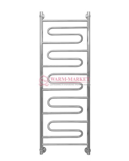 Virazh-1 - водяной дизайн-полотенцесушитель из нержавеющей стали