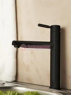 Смеситель для кухни черный Main 4107-Bl