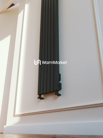 Bareng Tipe V 1500 - вертикальный трубчатый радиатор высотой 1500 мм, нижнее разнесенное подключение