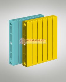 Rifar Supremo Ral 500 - цветной биметаллический радиатор с боковым подключением