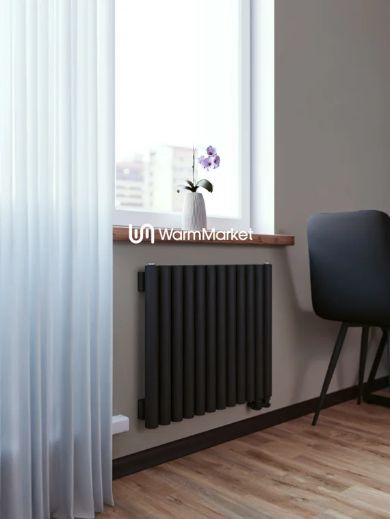 Bareng Monte V 800 - вертикальный трубчатый радиатор высотой 800 мм, нижнее правое подключение