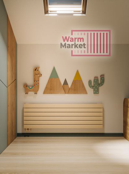 Axxinot Adero 30х60 Z - горизонтальный радиатор шириной 500 мм, 11 секций