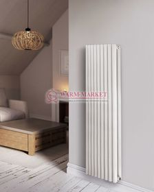 Вертикальный трубчатый радиатор KZTO Garmonia C25 V2 высотой 1547 мм напольного исполнения