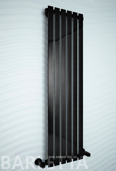Barletta - водяной дизайн полотенцесушитель цвета хром с прямоугольными вертикалями . | Фото 3