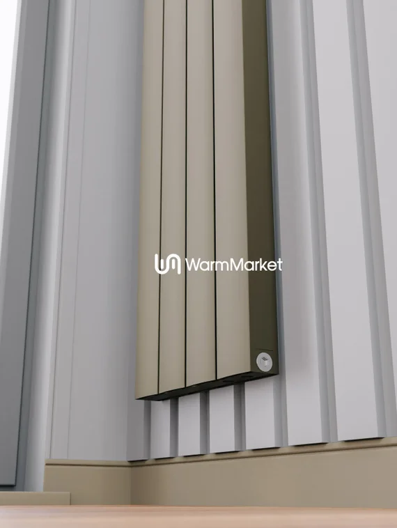 Axxinot Barkas V 1500 - вертикальный алюминиевый радиатор высотой 1530 мм