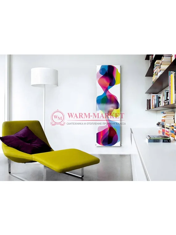 Вертикальный дизайн радиатор Caleido Therme