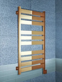 Centurion Bronze  E - бронзовый электрический полотенцесушитель, 600х600 мм
