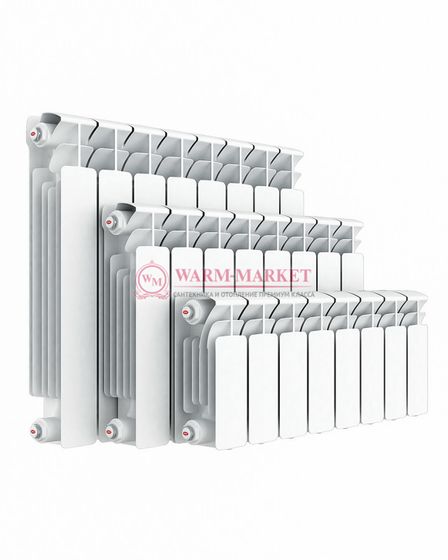 Rifar Base VL 500 - биметаллический радиатор с нижним подключением