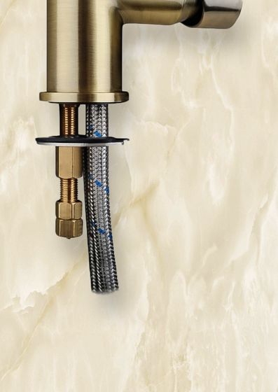 Timo Saona Antic - бронзовый смеситель для кухонной мойки