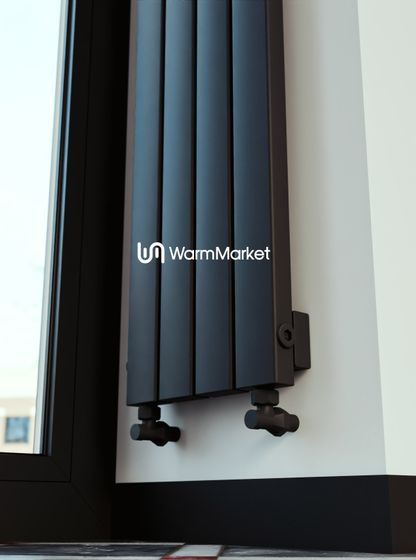 Bareng Temper V 2250 - вертикальный трубчатый радиатор высотой 2250 мм, нижнее разнесенное подключение