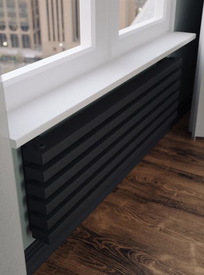 Bronto Plex Z - горизонтальный трубчатый радиатор шириной 1000 мм, нижнее левое подключение