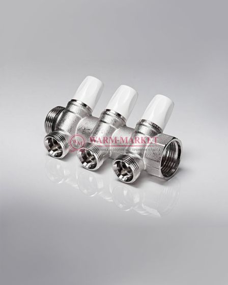 Распределительный коллектор REHAU G1 3 отвода G 3/4