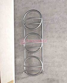 Дизайнерский полотенцесушитель из матовой полированной нержавеющей стали Environ Carisa