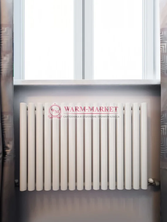 Трубчатый радиатор KZTO Garmonia V1 высотой 545 мм