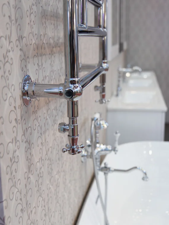 Cezares Salerno Gold - классический полотенцесушитель в стиле ретро