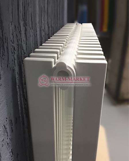 Вертикальный трубчатый радиатор KZTO Paralleli v2 534 шаг 25