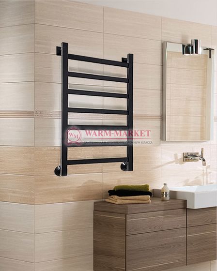 Quadro-EQ1 - электрический дизайн-полотенцесушитель из нержавеющей стали