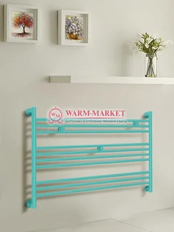 Богема L 600х900 – цветной горизонтальный широкий дизайнерский полотенцесушитель