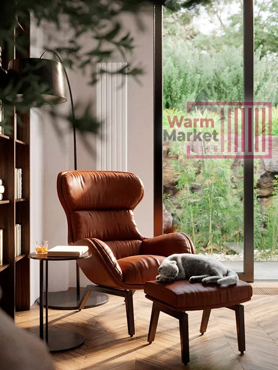 Diametro 42 V - вертикальный трубчатый радиатор высотой 1500 мм, 8 секций