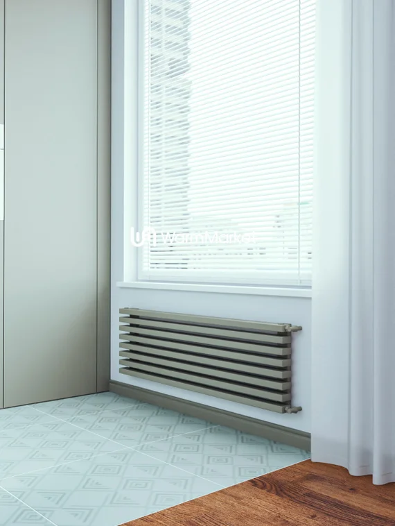 Bareng Select Z 2250 - горизонтальный трубчатый радиатор шириной 2250 мм, боковое подключение