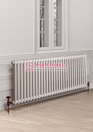 Трубчатый радиатор Dia Norm 2057 двухтрубный, боковое подключение