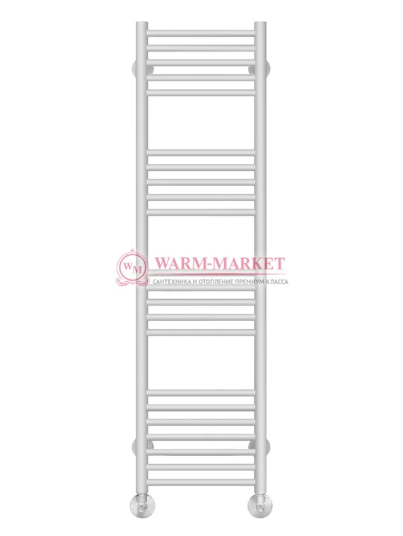 Аврора П22-1 - водяной полотенцесушитель, нижнее подключение, белый