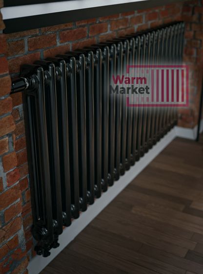 Axxinot Sentir 2080 - стальной трубчатый радиатор, нижнее подключение с термостатикой N69 твв