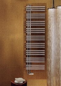 Zettel INOX - дизайн полотенцесушитель в форме гребня из нержавеющей стали