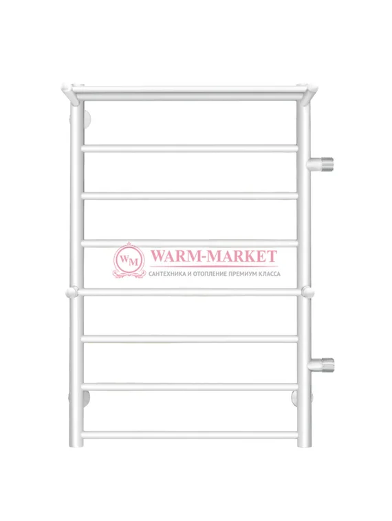 Анкона П8 - электрический полотенцесушитель, белый