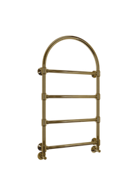 Versal Bronze - бронзовый дизайн полотенцесушитель в стиле ретро