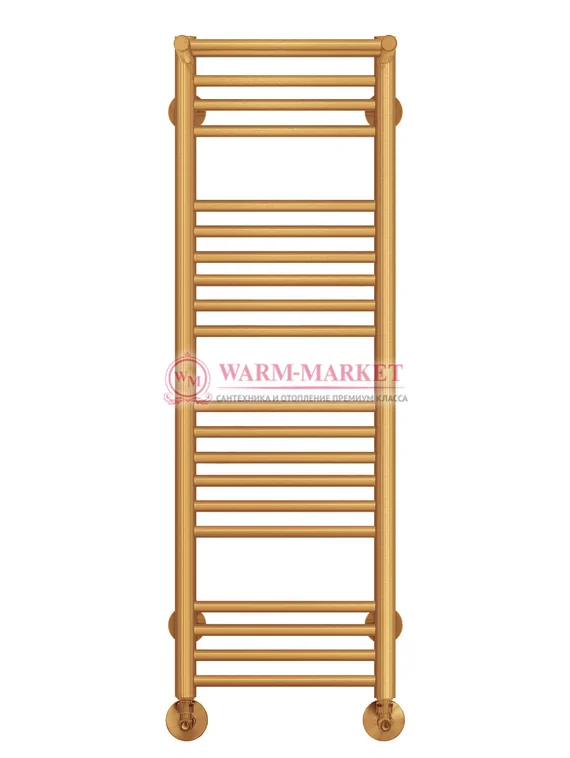 Аврора П20-1 - электрический полотенцесушитель с полкой, цвет бронза