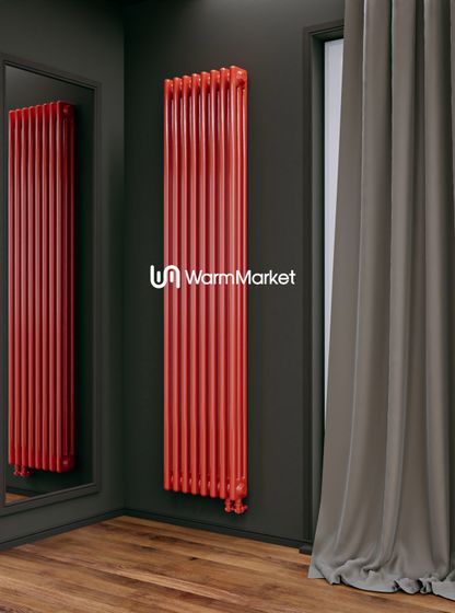 Bareng Softy 3120 - трехтрубный трубчатый радиатор высотой 1200 мм, нижнее подключение