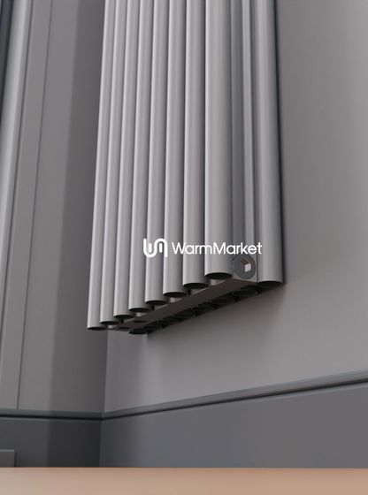 Axxinot Wemar V 1800 - вертикальный алюминиевый радиатор высотой 1830 мм