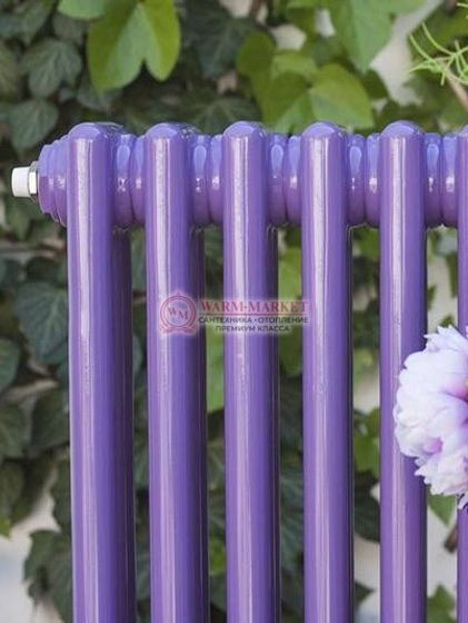 Вертикальный трубчатый радиатор Solira 2180 N69 нижнее подключение, цвета RAL