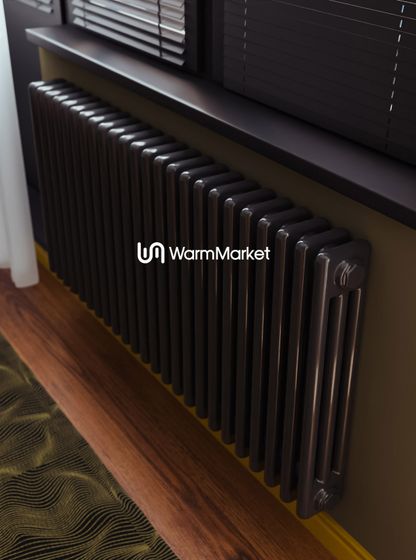 Bareng Softy 3070 - трехтрубный трубчатый радиатор высотой 700 мм, нижнее подключение