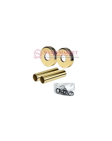 Декоративный комплект покрытия труб Circle, золото