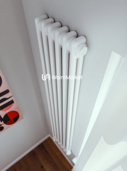 Bareng Softy Electric 2150 - электрический вертикальный двухтрубный трубчатый радиатор высотой 1500 мм