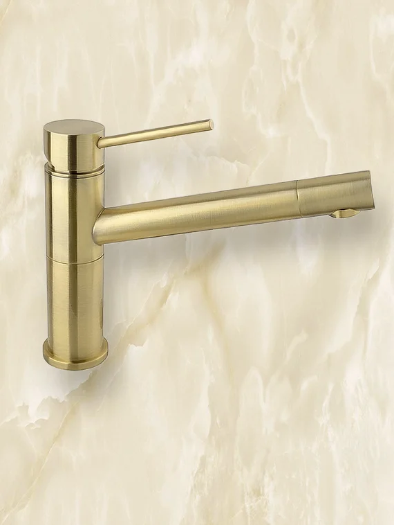 Timo Saona Antic - бронзовый смеситель для кухонной мойки