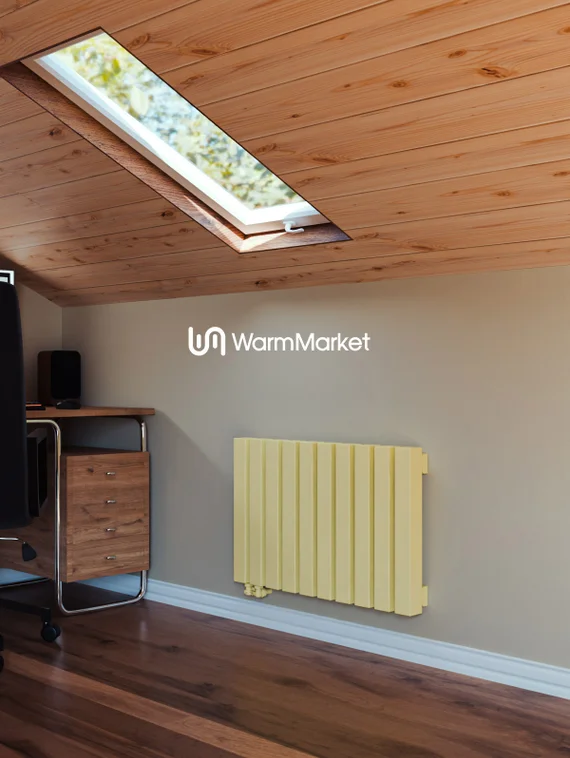 Bareng Livian V 700 - вертикальный трубчатый радиатор высотой 700 мм, нижнее левое подключение