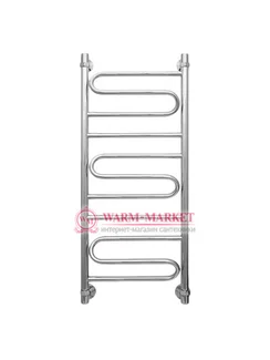 Virazh 1000х400 - узкий полотенцесушитель из нержавеющей стали 400 мм. шириной