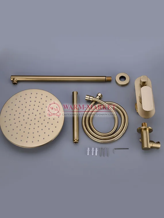Душевой набор Warmer Bronze Line 30039005-10D